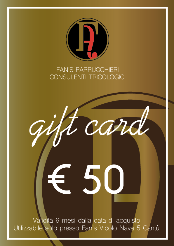 Gift Card 50 Parrucchiere